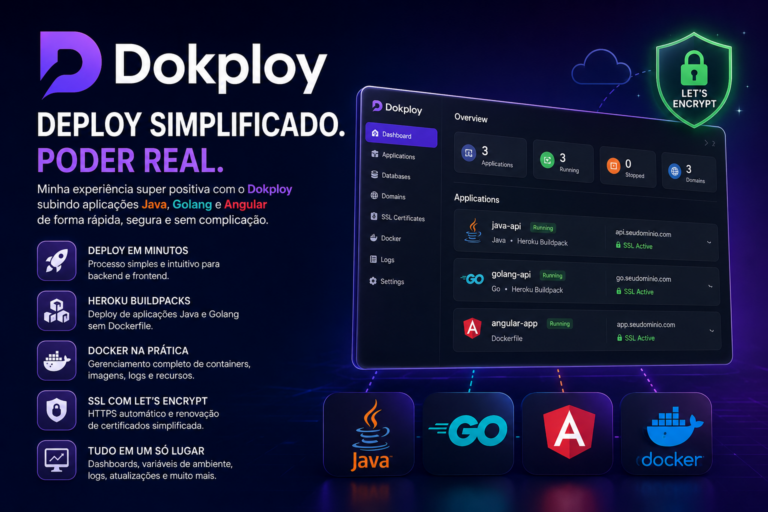 Dokploy: Minha Experiência com a ferramenta